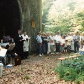 Ökumenischer Gottesdienst am Kirchel in den 1980er Jahren