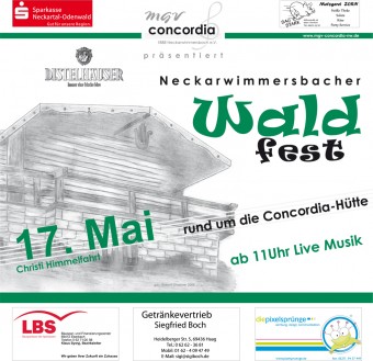 Plakat Waldfest