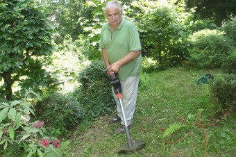 Hüttenwart Josef Rumbach