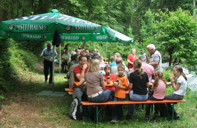 MGV Waldfest 2009 an der Concordia Hütte